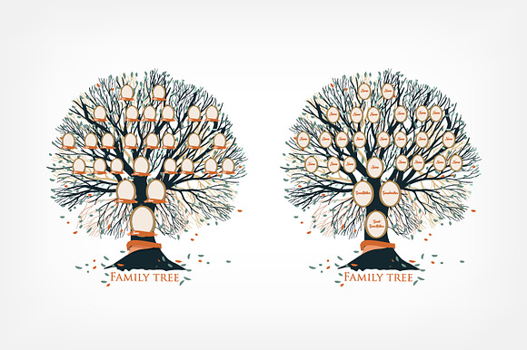 Family tree in Illustrations - product preview 2