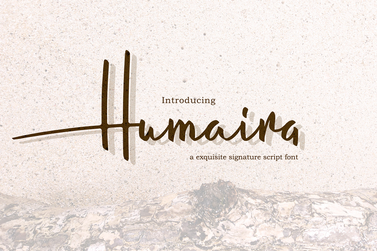 Humaira Script in Script Fonts - product preview 8
