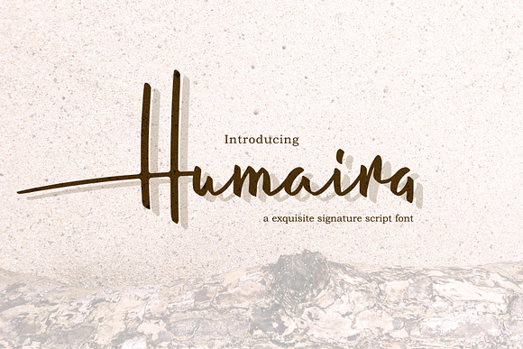 Humaira Script in Script Fonts - product preview 9