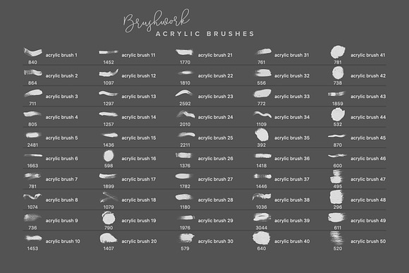 Brushwork PS & Procreate Brushes in Add-Ons - product preview 10