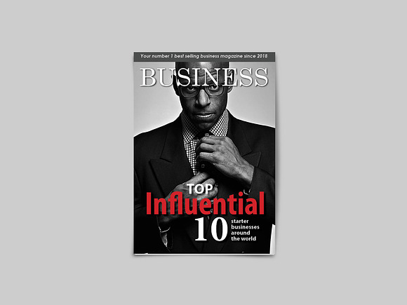 32 Page Business Magazine Template in Magazine Templates - product preview 1