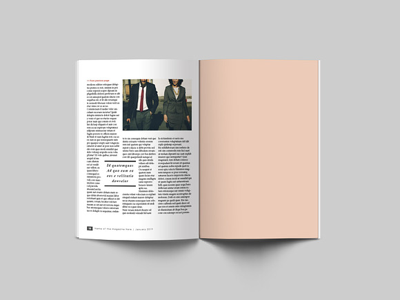 32 Page Business Magazine Template in Magazine Templates - product preview 3