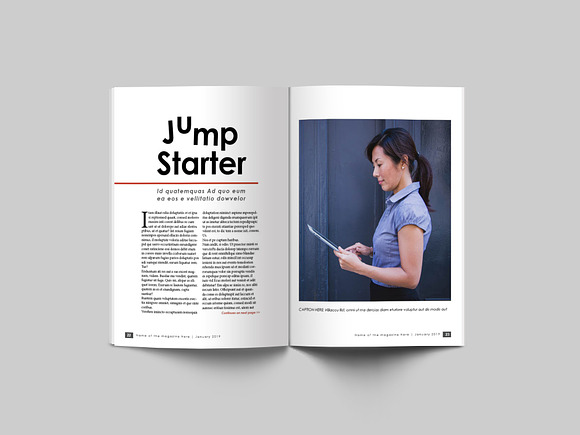 32 Page Business Magazine Template in Magazine Templates - product preview 5