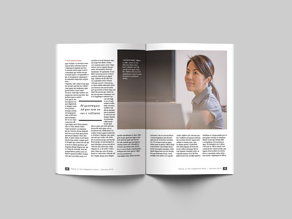 32 Page Business Magazine Template in Magazine Templates - product preview 13