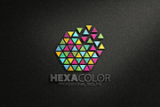 Hexagon Color Logo