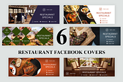 6 Restaurant Facebook Covers