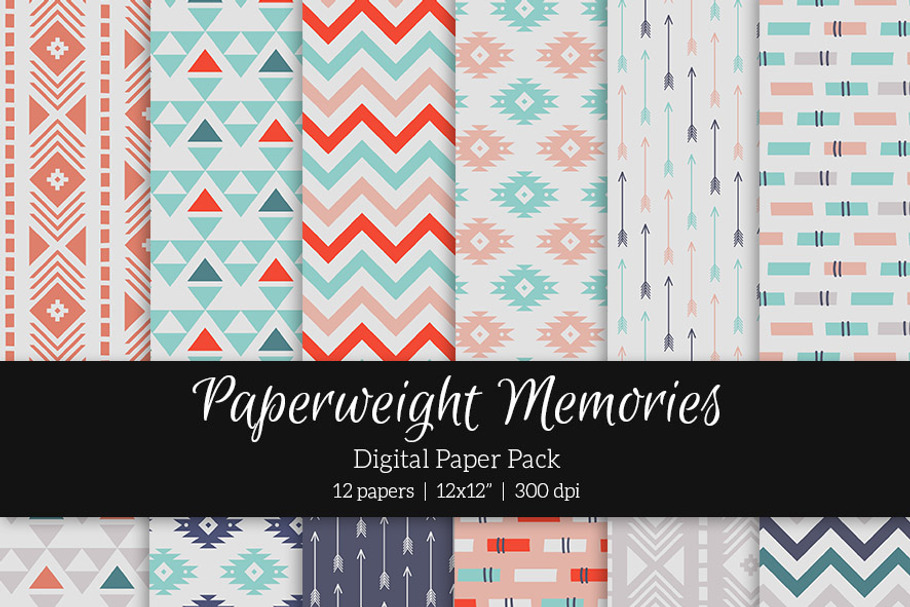 Patterned Paper – Happy Nomad