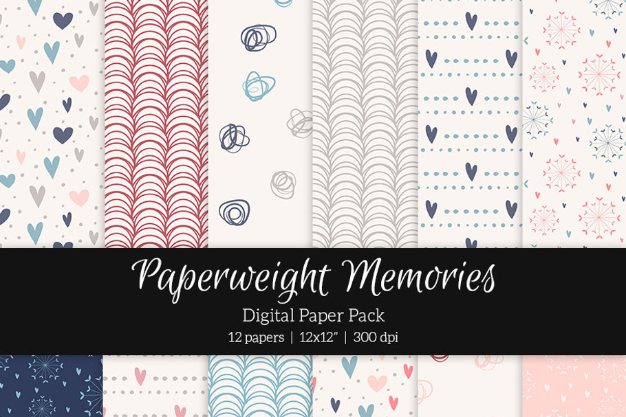 Patterned Paper – Love is in the Air