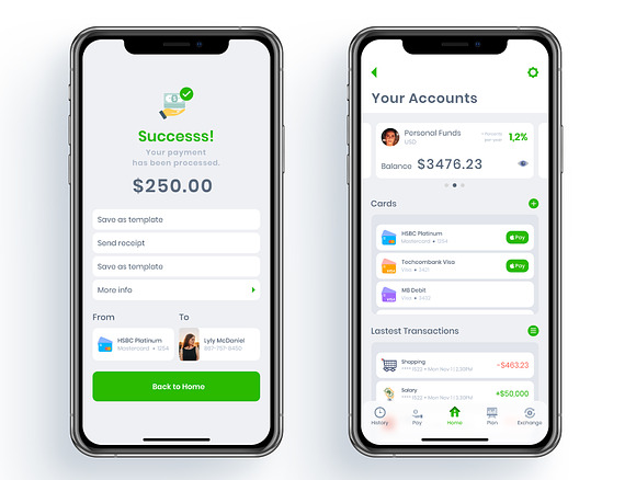 Mobile Banking App Kit in UI Kits and Libraries - product preview 4