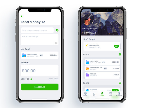Mobile Banking App Kit in UI Kits and Libraries - product preview 6