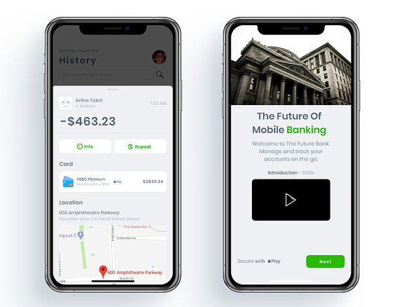 Mobile Banking App Kit in UI Kits and Libraries - product preview 8