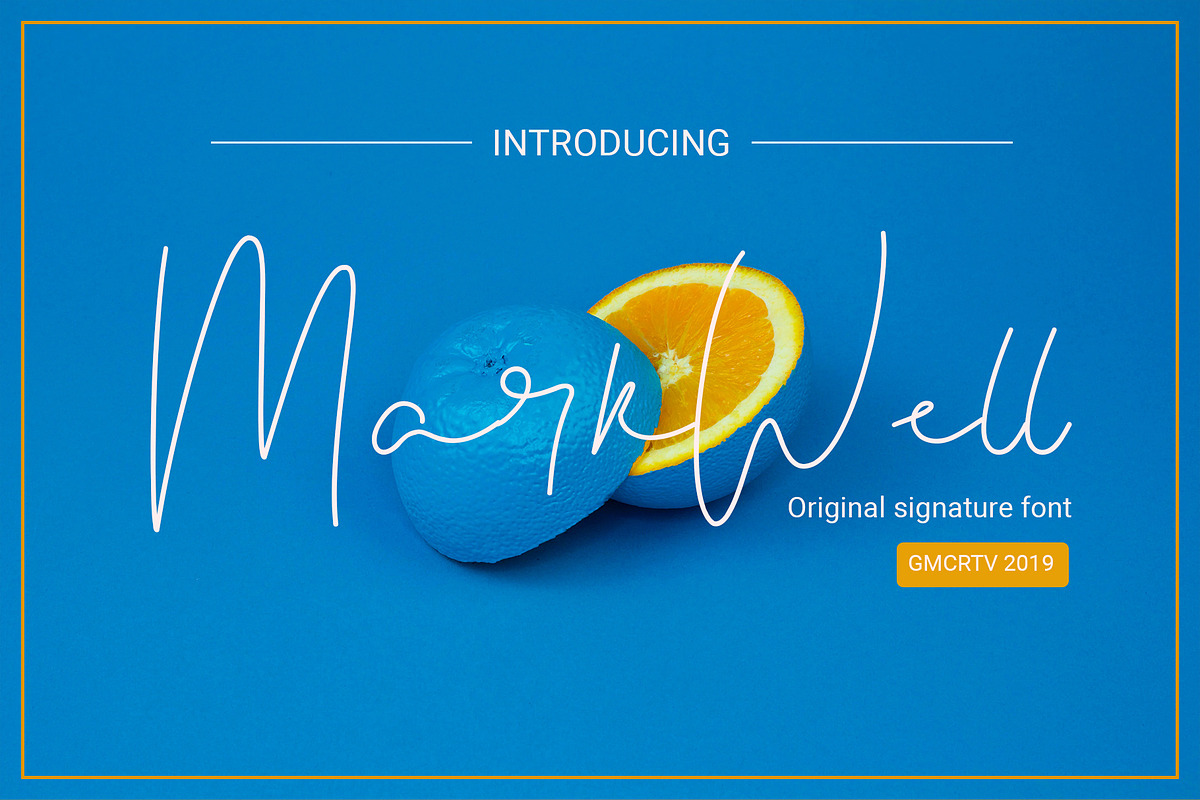 Markwell in Script Fonts - product preview 8