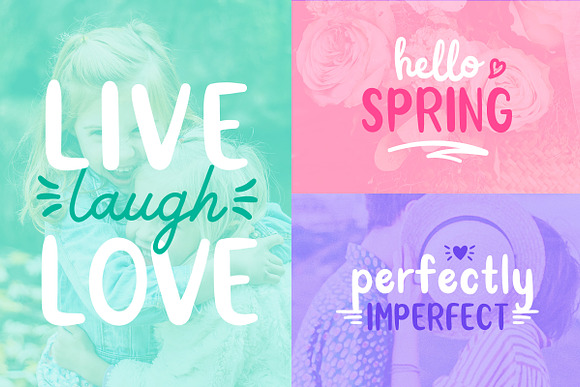 BeeHappy Font Duo in Script Fonts - product preview 7