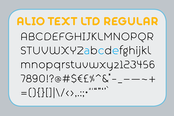 Alio™ Text LTD–Workhorse Sans Serif in Sans-Serif Fonts - product preview 1