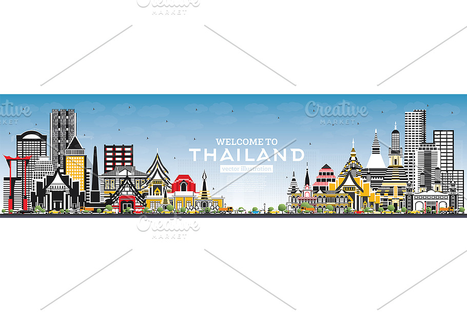 Welcome to Thailand City Skyline 