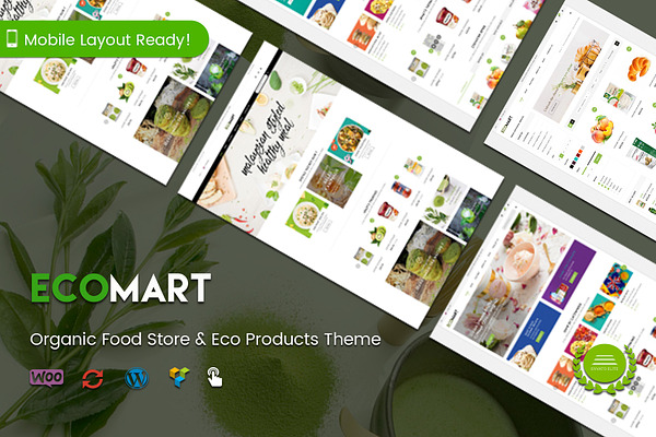 EcoMart - Organic Product Shop Theme