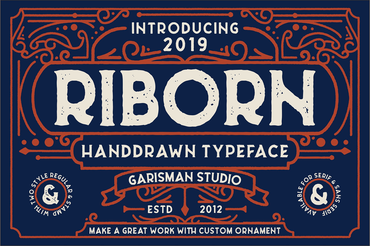 [20% OFF] - Riborn in Display Fonts - product preview 8