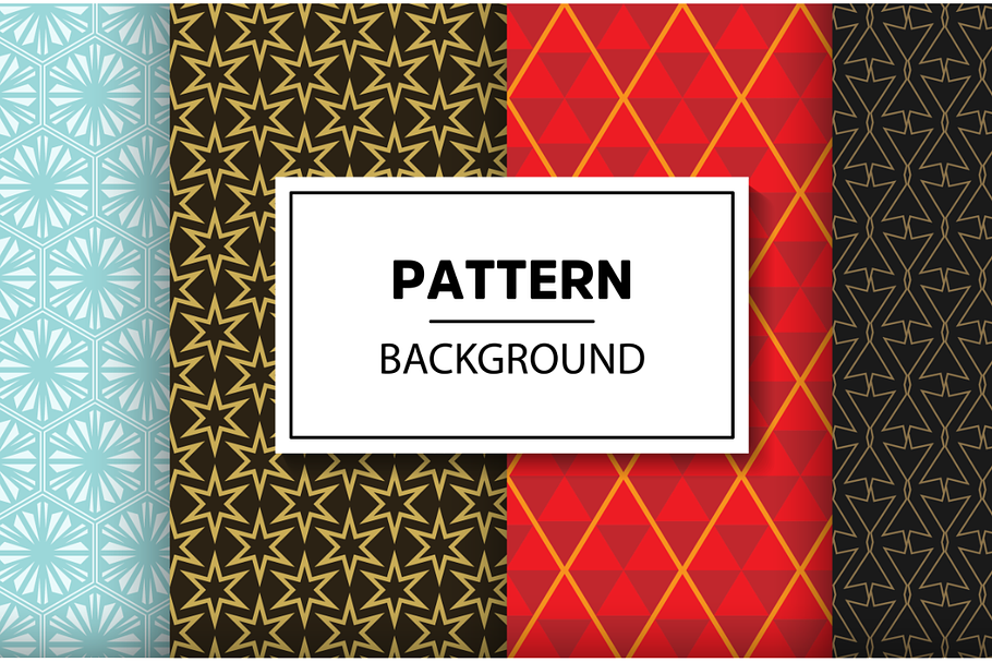 Seamless pattern, retro in Patterns - product preview 8