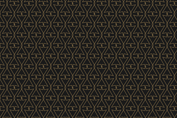 Seamless pattern, retro in Patterns - product preview 4
