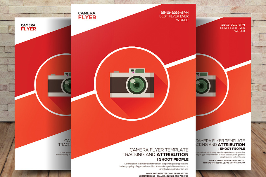 CCTV Camera Shop Flyer in Flyer Templates - product preview 8