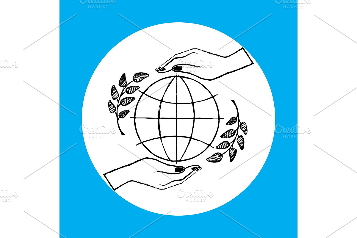 International Peace Day Vector in Objects - product preview 8