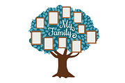 Family Tree with photo frame