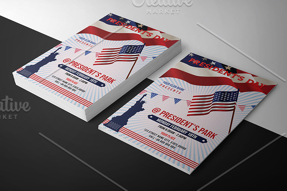 Presidents Day Flyer V948 in Flyer Templates - product preview 2