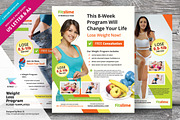 Weight Loss Program Flyer Templates