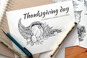 Thanksgiving Day illustrations