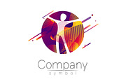 Modern head logo of Company Brand