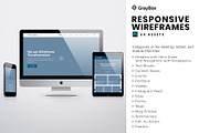 UX Assets Website Wireframe