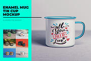 Enamel Mug / Tin Cup MockUp