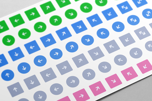 100 Arrows Icons - Jolly in Navigation Icons - product preview 1
