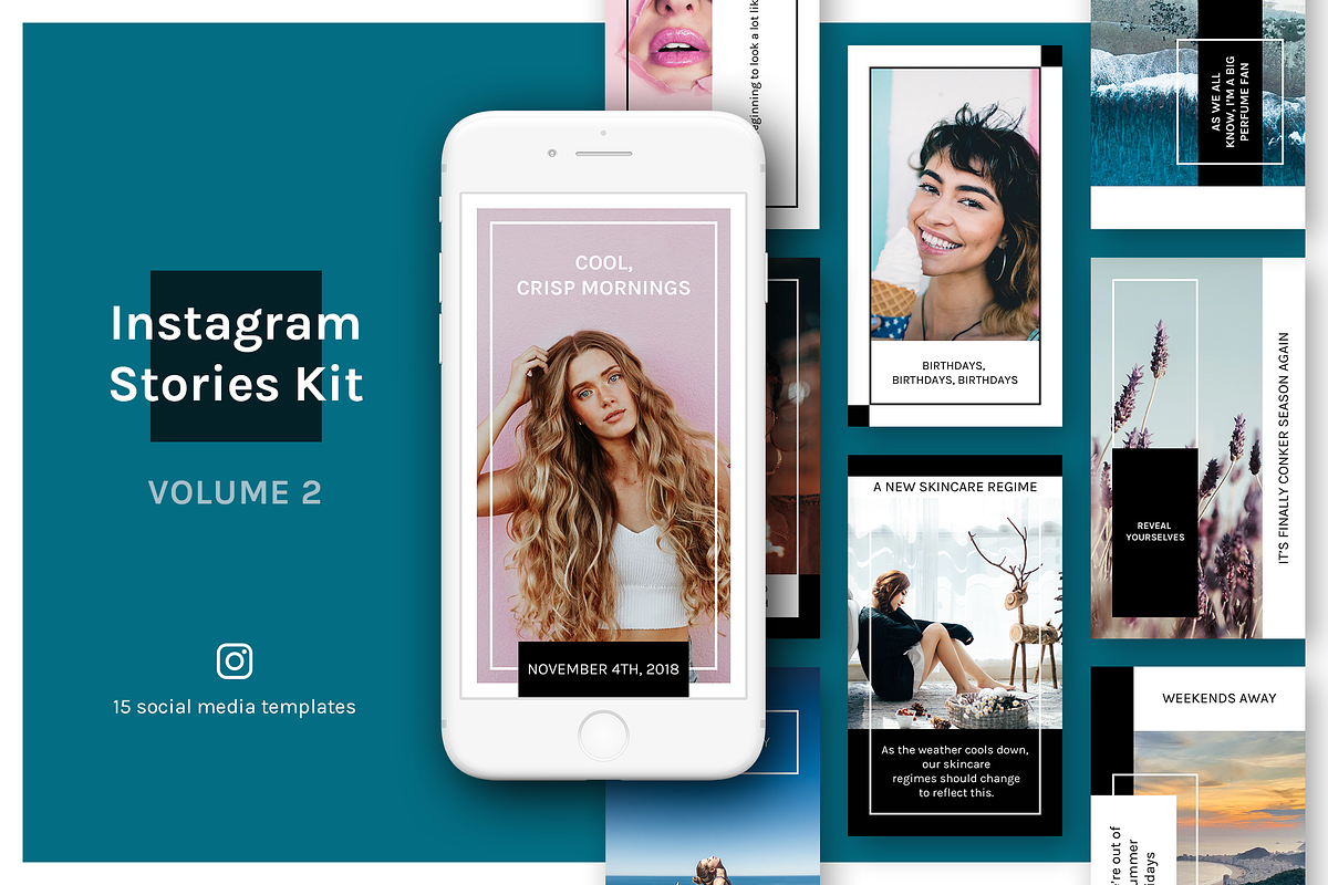 Instagram Stories Kit (Vol.2) in Instagram Templates - product preview 8