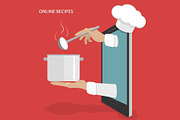 Online dishes recipes