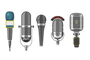 Microphone audio vector dictaphone