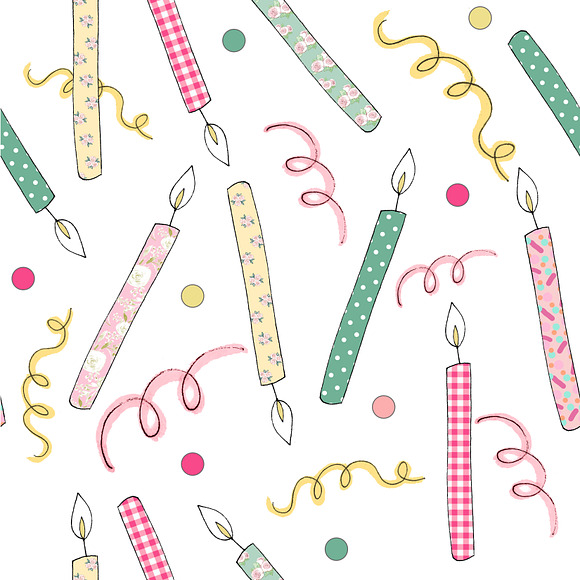 Birthday seamless patterns in Patterns - product preview 8