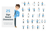 25 Signboard Characters