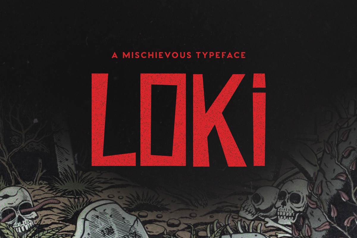 Loki Typeface in Display Fonts - product preview 8