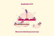 Bandung City of Indonesia