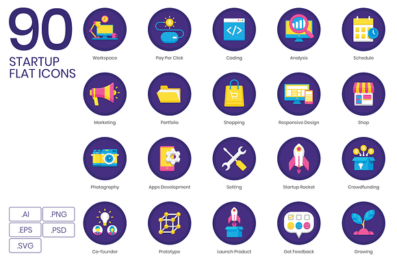 1980+ Icons - Orchid Icon Bundle in Icons - product preview 6