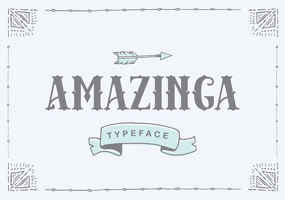 Amazinga Typeface in Display Fonts - product preview 2