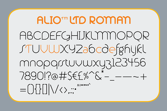 Alio LTD – Round Display Sans Serif in Sans-Serif Fonts - product preview 1