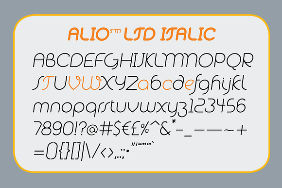 Alio LTD – Round Display Sans Serif in Sans-Serif Fonts - product preview 2
