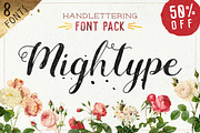 Mightype FontPack Handlettering
