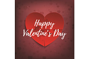 Happy Valentines Day banner