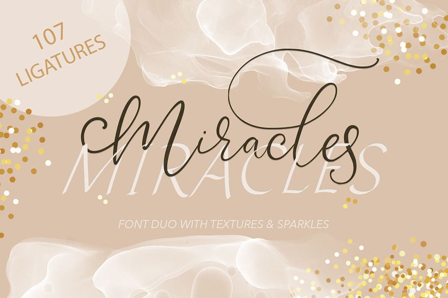 Miracles Duo Font + Extras