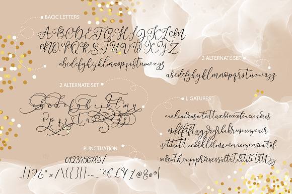 Miracles Duo Font + Extras in Script Fonts - product preview 7