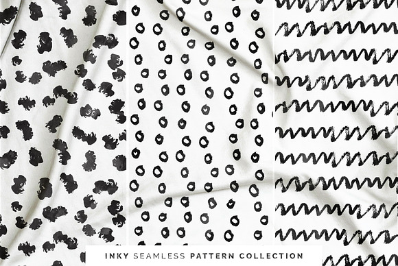 Inky Seamless Vector Patterns Vol2 in Patterns - product preview 4