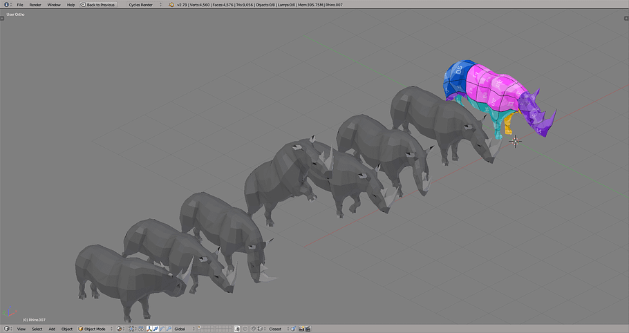 Rhino in Animals - product preview 3